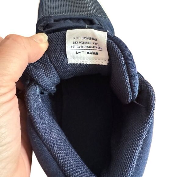 Nike LeBron Witness 8 TB - College Navy Size 7 - Picture 6 of 15